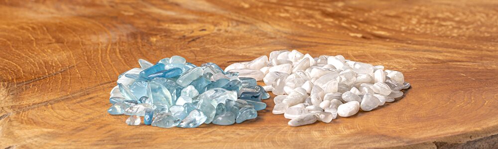 Aquamarin / Milchopal